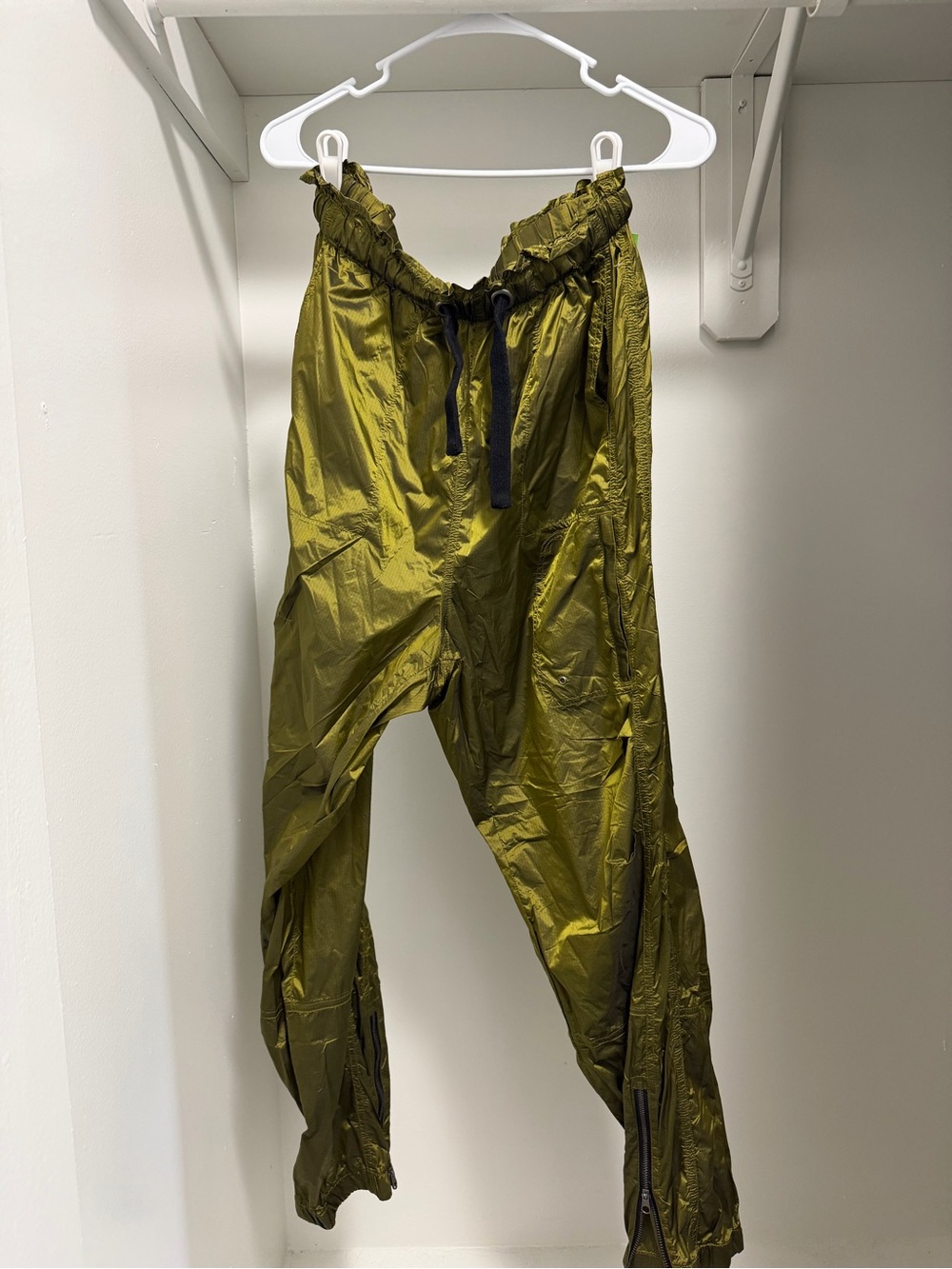 FP Movement by Free People Olive Green Track Joggers